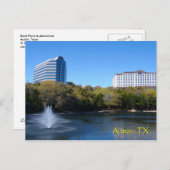 Ententeich in Arboretum Postkarte (Vorne/Hinten)