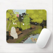 Ententeich - Sommer Mousepad (Mit Mouse)