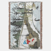 Ententeich - Winter Decke (Vorderseite Vertikal)