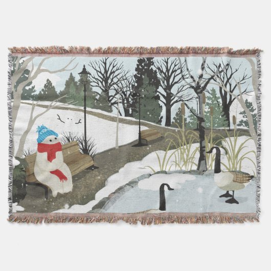 Ententeich - Winter Decke (Vorderseite)