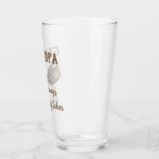 Ententrinkglas Glas (Links)