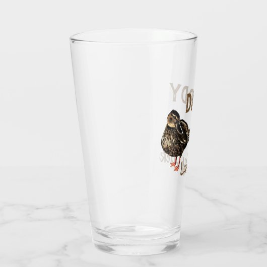 Ententrinkglas Glas (Rechts)