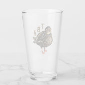 Ententrinkglas Glas (Rückseite)