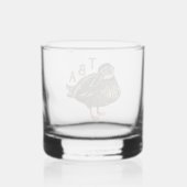 Ententrinkglas Whiskyglas (Rückseite)