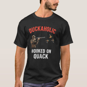 Ententüchterer süchtig nach Quak Jäger Papa Wasser T-Shirt