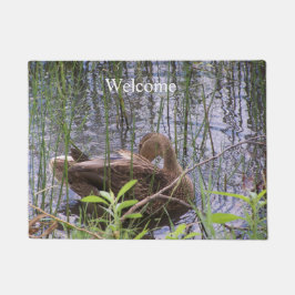 Entenvorgeburt in den Schildkröten Fußmatte