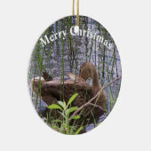 Entenvorgeburt in den Schildkröten Keramikornament (Rechts)