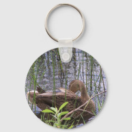 Entenvorgeburt in den Schildkröten Schlüsselanhänger