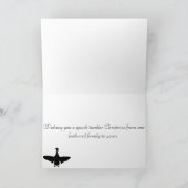 Entenweihnachtskarte Party Weihnachtskarte Feiertagskarte (Innenseite)