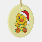 Entenweihnachtskinder Keramik Ornament (Rechts)