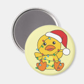 Entenweihnachtskinder Magnet (Vorderseite/Rückseite)