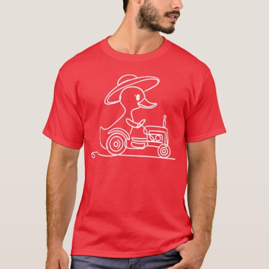 Entenzüchter Leben T-Shirt (Vorderseite)