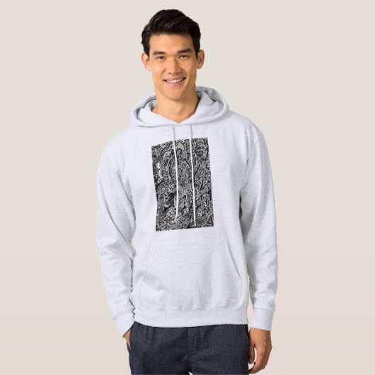 Enter, der Microdot-Mann Hoodie (Vorne ganz)