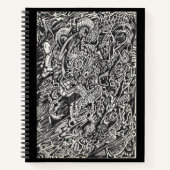 Enter, der Microdot-Mann Notizblock (Vorderseite)