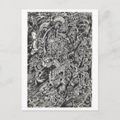 Enter, der Microdot-Mann Postkarte (Vorderseite)