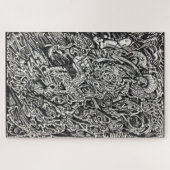 Enter, der Microdot-Mann Puzzle (Horizontal)