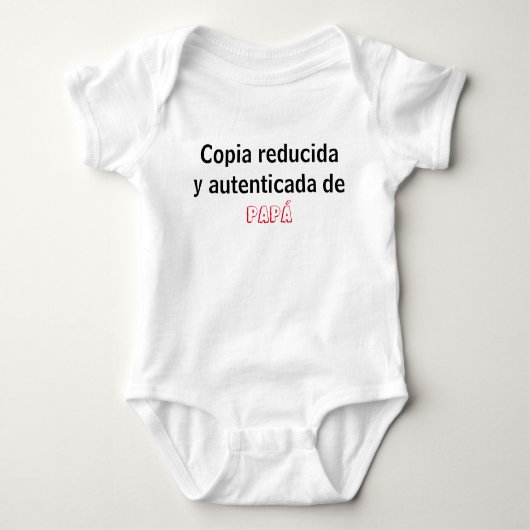 Enterizo copia reducida y autenticada baby strampler (Vorderseite)