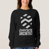 Enterprise Architect Data Digital Science Computer Sweatshirt (Vorderseite)