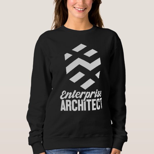 Enterprise Architect Data Digital Science Computer Sweatshirt (Vorderseite)