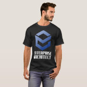 Enterprise Architect Data Digital Science Network T-Shirt (Vorne ganz)