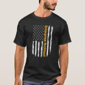Enterprise Architecture Proud Carrer Vintag Americ T-Shirt (Vorderseite)