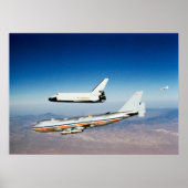 Enterprise Test Flight Space Shuttle Poster (Vorne)