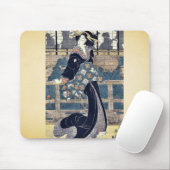 Entertainer auf einer Veranda durch Kikukawa, Mousepad (Mit Mouse)