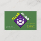 Entertainer Comedy Visitenkarte (Vorderseite)