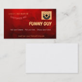 Entertainer-Komödie Visitenkarte (Vorne/Hinten)