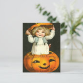Entertainment Halloween Postkarte (Stehend Vorderseite)