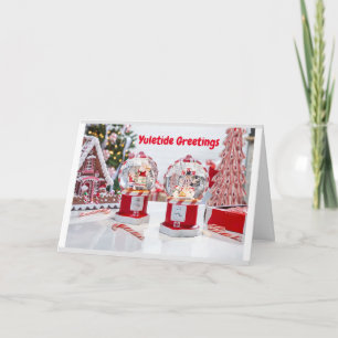 **Entfalte Dir ein fröhliches Weihnachten** Karte