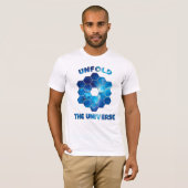 Entfalten Sie den JWST-T - Shirt des Universums. (Vorne ganz)