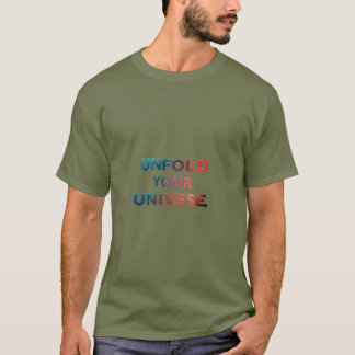 Entfalten Sie Ihren Universum-T - Shirt