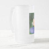 entfaltete Begierde Mattglas Bierglas (Vorderseite Links)