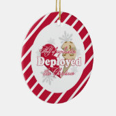 Entfaltete dieses Weihnachten Keramikornament (Rechts)