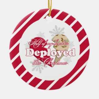 Entfaltete dieses Weihnachten Keramikornament