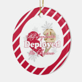 Entfaltete dieses Weihnachten Keramikornament (Links)