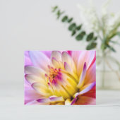 Entfaltung der Blume Postkarte (Stehend Vorderseite)