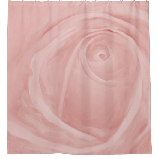 Entfaltung der Rose Duschvorhang (Vorderseite)