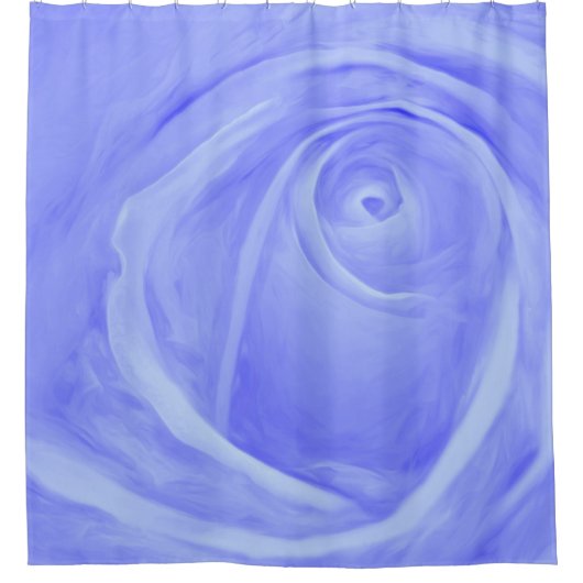 Entfaltung der Rose Duschvorhang (Vorderseite)