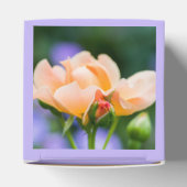 Entfaltung der Wunschbox Geschenkschachtel (Oben)