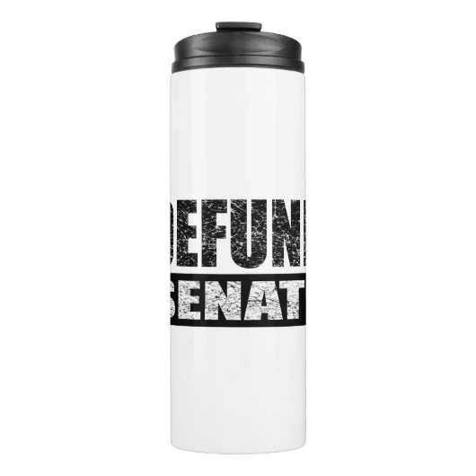 Entfaltung des Senats Thermosbecher (Vorderseite)