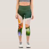 Entfaltung des Wunsches Capri Leggings (Vorderseite)