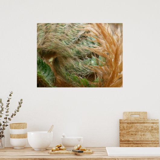 Entfaltung Poster (Küche)