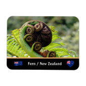 Entfaltung von Fern, Neuseeland, Wildnis Magnet (Horizontal)