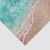 Entfärbung des Meerestide Beach Seidenpapier (Ausschnitt)