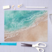 Entfärbung des Meerestide Beach Seidenpapier (Handwerk)