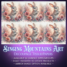 Entfärbung des Uferflors Seidenpapier