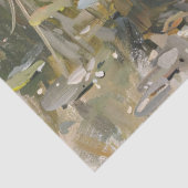 Entfärbung von Enten und Mallard Seidenpapier (Ausschnitt)