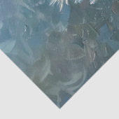 Entfärbung von flüssigem, weißem Silkie-Hühneröl Seidenpapier (Detail)